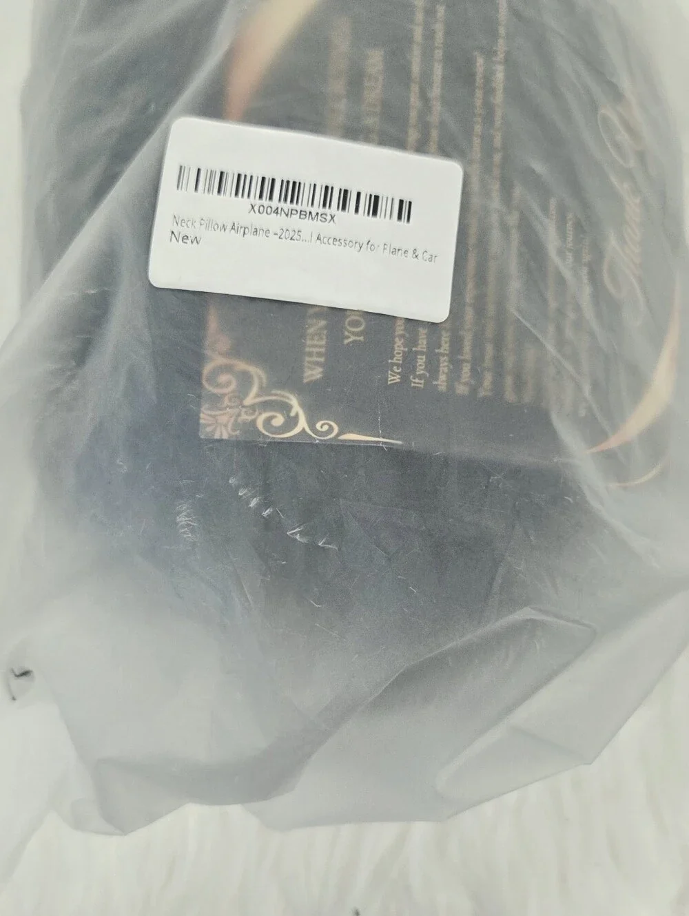 Samtrade travel memory foam packable neck pillow NWT